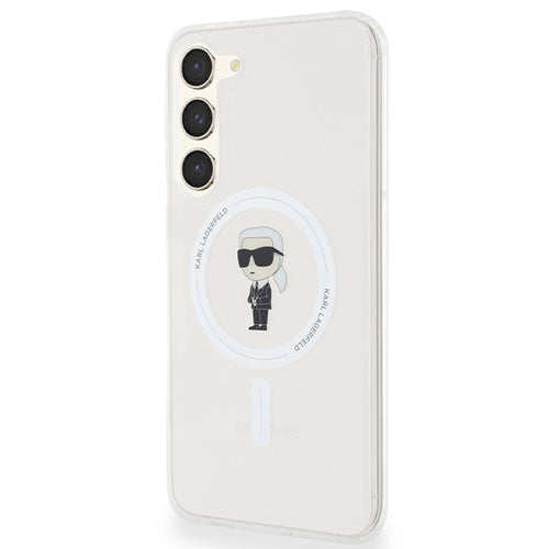Karl Lagerfeld IML Ikonik MagSafe case for Samsung Galaxy S24+ - transparent