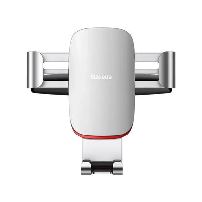 Baseus Metal Age Gravity Car Mount (CD Version) Silver - Product Image 1