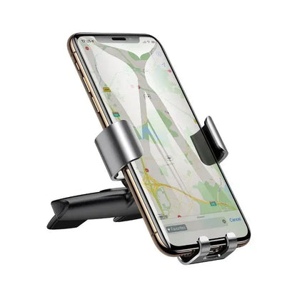Baseus Metal Age Gravity Car Mount (CD Version) Silver - Product Image 6