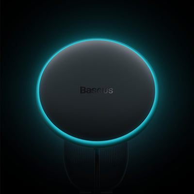 Baseus CW01 car holder for iPhone with 15W inductive charger for air vent - black