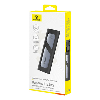 Baseus FlyJoy M.2 NVMe 10Gb/s SSD Caddy - Gray