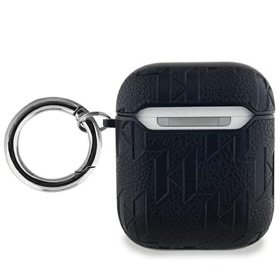 Karl Lagerfeld Monogram Karl Head case for AirPods 1 / 2 - black