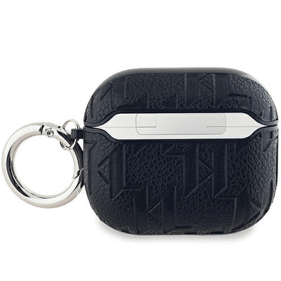 Karl Lagerfeld Monogram Choupette Head case for AirPods 3 - black