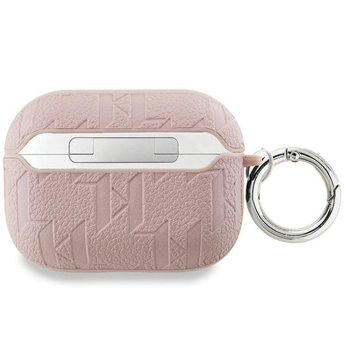 Karl Lagerfeld Monogram Karl &amp; Choupette Head case for AirPods Pro 2 - pink