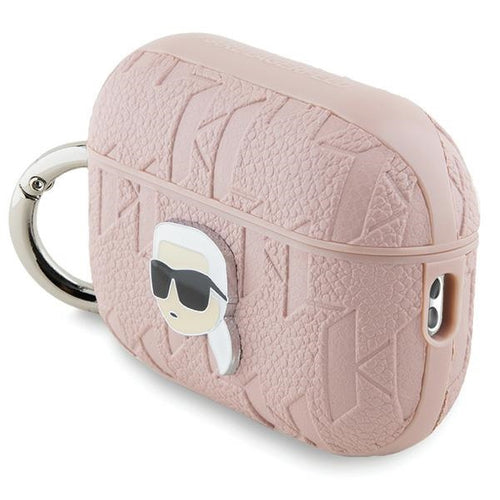 Karl Lagerfeld Monogram Karl Head case for AirPods Pro 2 - pink