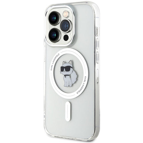 Karl Lagerfeld IML Choupette MagSafe case for iPhone 13 Pro Max - transparent