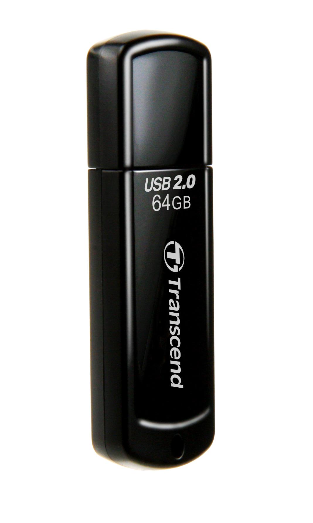 MEMORY DRIVE FLASH USB2 64GB/350 TS64GJF350 TRANSCEND