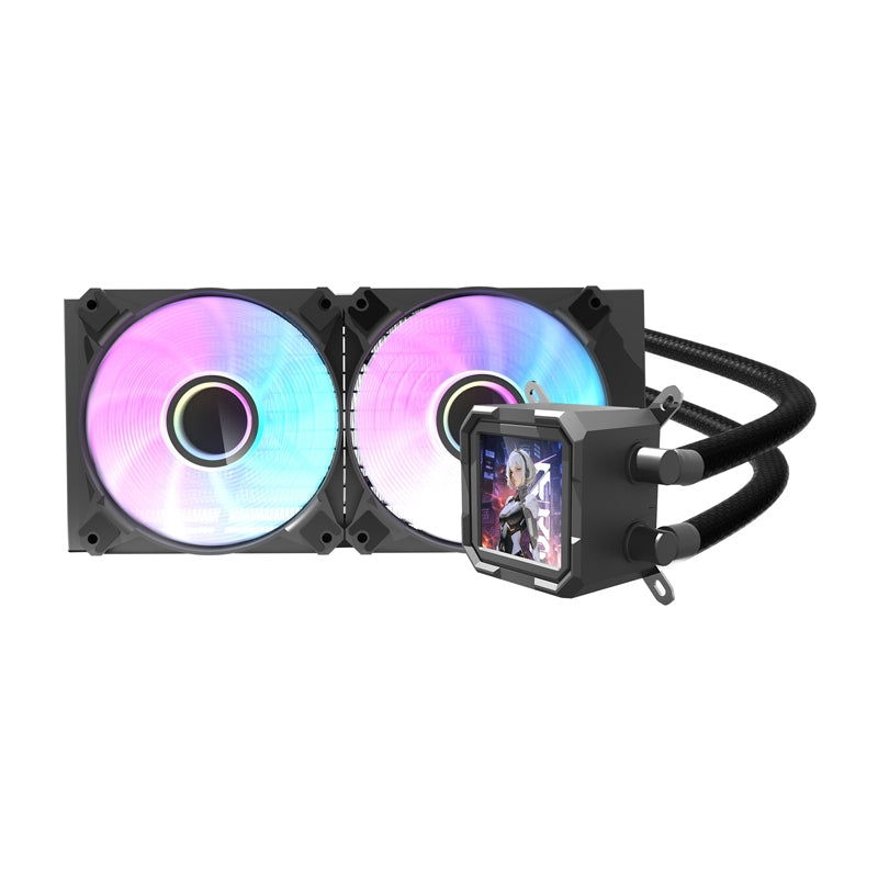 Darkflash DV240S CPU water cooler (black) - Image 1