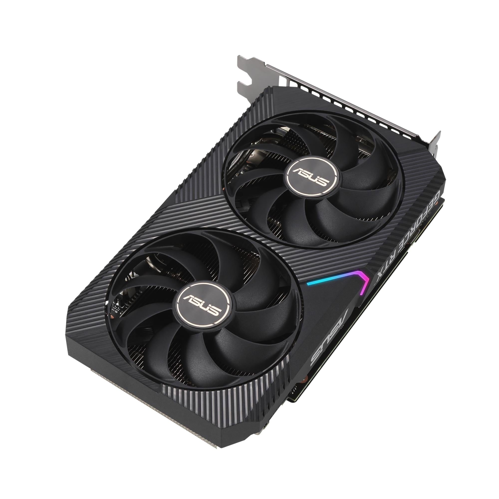 Graphics Card ASUS NVIDIA GeForce RTX 3060 12 GB 192 bit PCIE 4.0 16x GDDR6 GPU 1837 MHz 1xHDMI 3xDisplayPort DUAL-RTX3060-O12G-V2