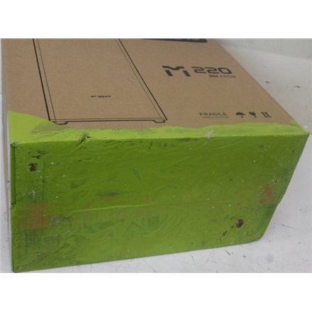 SALE OUT. FSP M220-BA ATX Mid Tower, USB 3.0x1, USB 2.0x2, 120mm ARGBx3 | FSP Case | M220-BA | Mid Tower | Black | DAMAG