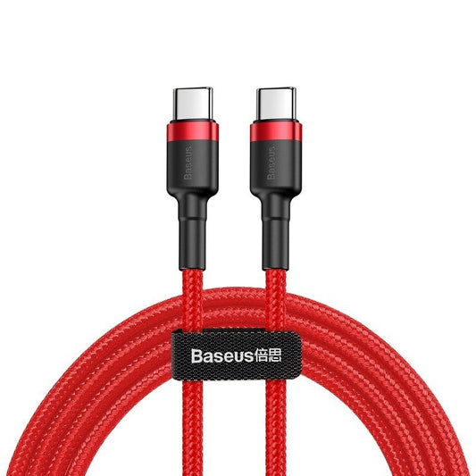 Baseus Cafule PD2.0 60W flash charging USB For Type-C cable (20V 3A) 2m Red - Product Image 1