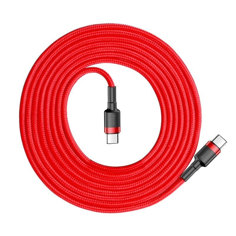 Baseus Cafule PD2.0 60W flash charging USB For Type-C cable (20V 3A) 2m Red - Product Image 2