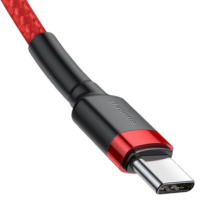 Baseus Cafule PD2.0 60W flash charging USB For Type-C cable (20V 3A) 2m Red - Product Image 4