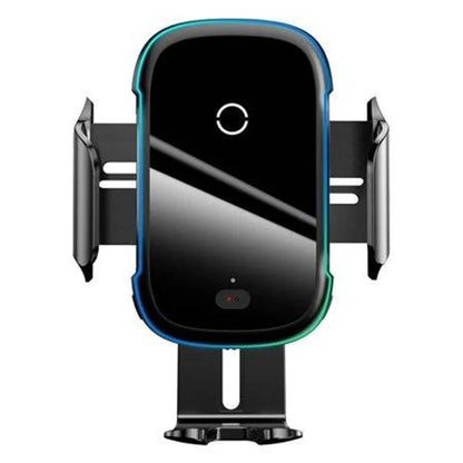 Baseus Light Electric Car Holder with Qi inductive charger (Black) - Product Image 1