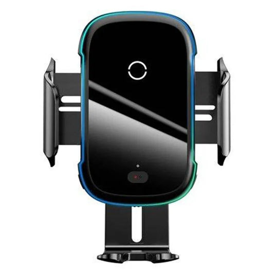 Baseus Light Electric Car Holder with Qi inductive charger (Black) - Product Image 1