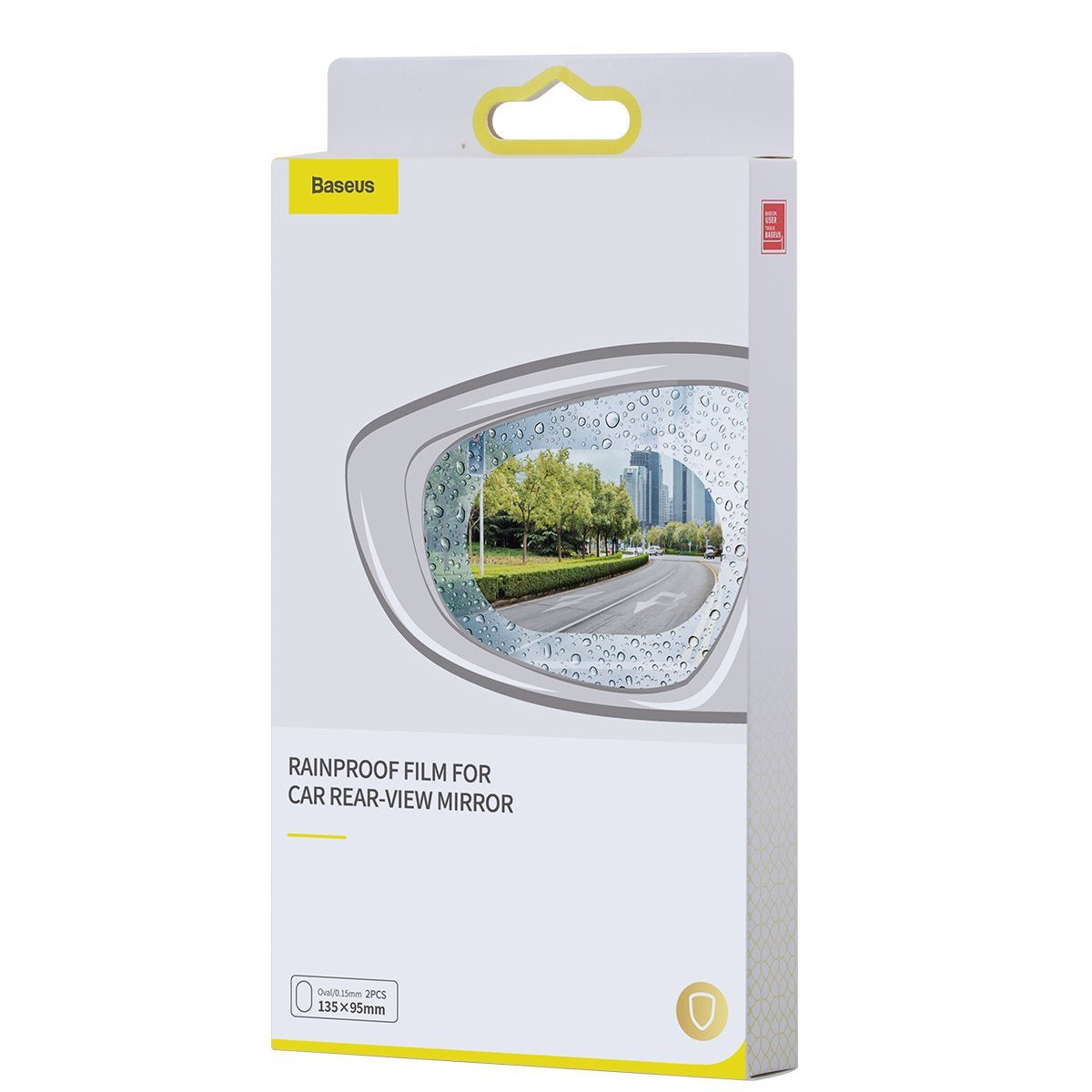 Rainproof film for car mirror Baseus 2 pcs. - Product Image 6