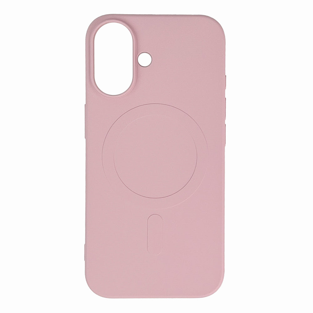 Liquid Silicone Case MagSafe for iPhone 16 - light pink — Hurtel