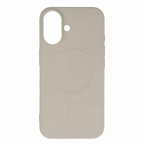 Liquid Silicone Case MagSafe for iPhone 16 - beige — Hurtel
