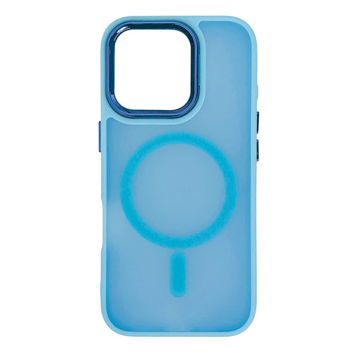 Magnetic Collection MagSafe case for iPhone 16 Pro Max - light blue — Hurtel