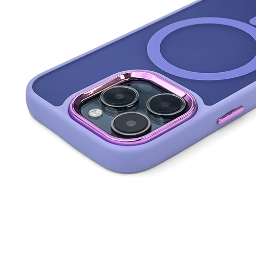 Magnetic Collection MagSafe iPhone 16 Pro Max Case - Purple — Hurtel