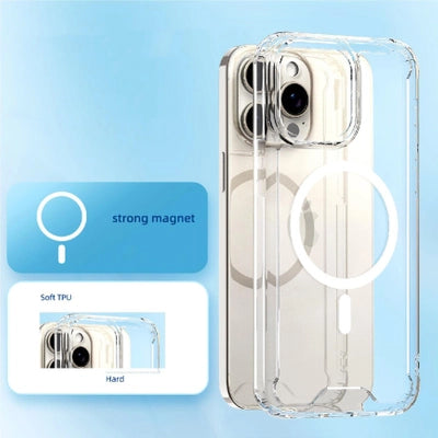 Clear Corner Case MagSafe for iPhone 16 - Clear — Hurtel