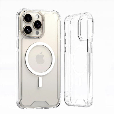 Clear Corner Case MagSafe for iPhone 16 Plus - transparent — Hurtel
