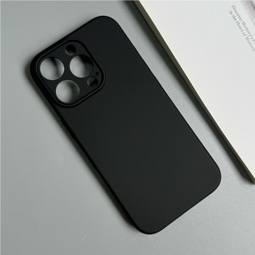 Soft Case for iPhone 16 Pro - black — Hurtel