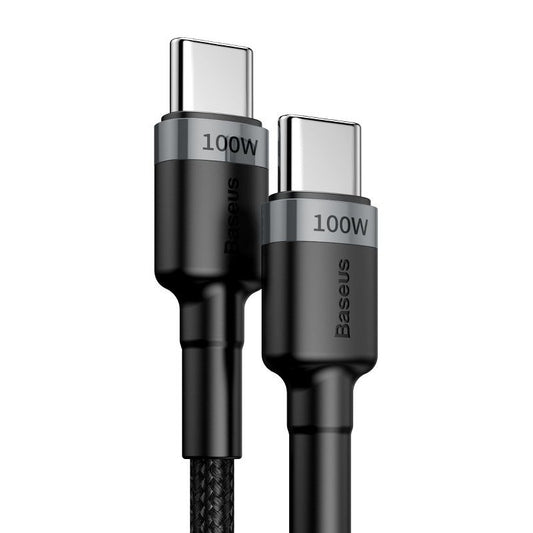 Baseus Cafule PD2.0 100W flash charging USB For Type-C cable (20V 5A)2m Gray+Black - Product Image 2