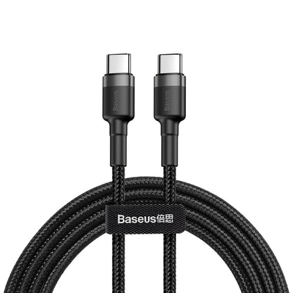 Baseus Cafule PD2.0 60W flash charging USB For Type-C cable (20V 3A) 2m Gray+Black - Product Image 1