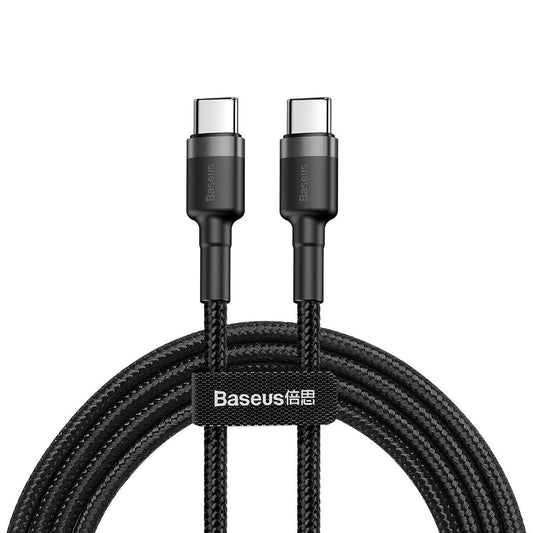 Baseus Cafule PD2.0 60W flash charging USB For Type-C cable (20V 3A) 2m Gray+Black - Product Image 1