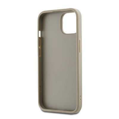 DKNY Wrist Strap Stock Logo case for iPhone 15 / 14 / 13 - beige