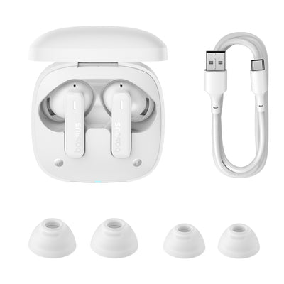 Baseus Bowie E19 TWS In-Ear Wireless Headphones - White