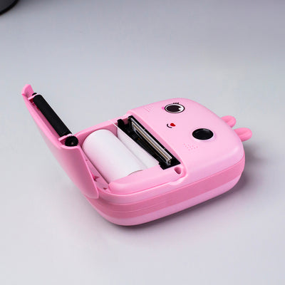 Mini Thermal Printer for Kids with Camera and Camcorder - Pink — Hurtel