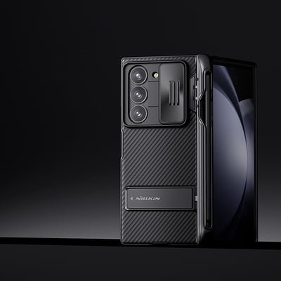 Nillkin CamShield Fold Case for Samsung Galaxy Z Fold 6 5G with Stylus Holder - Black