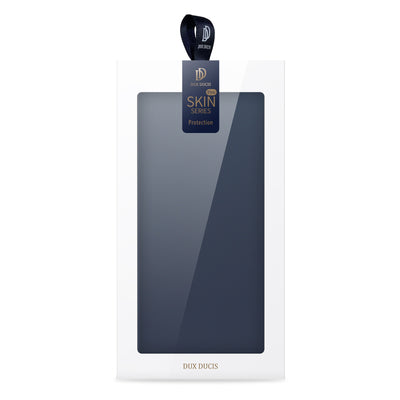 Dux Ducis Skin Pro iPhone 16 Pro Max Case with Flip and Card Slot - Blue