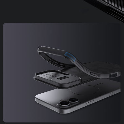 Nillkin CamShield Pro Magnetic Case for iPhone 16 - black