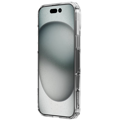 Nillkin Nature Pro Case for iPhone 16 - transparent and white