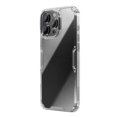 Nillkin Nature Pro Case for iPhone 16 Pro - transparent and white
