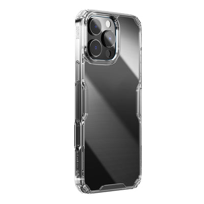 Nillkin Nature Pro Case for iPhone 16 Pro - transparent and white