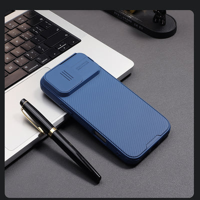 Nillkin CamShield Pro Magnetic Case for iPhone 16 - blue