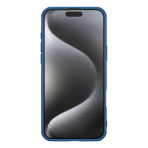 Nillkin Super Frosted Shield Pro Magnetic Case for iPhone 16 Pro - blue