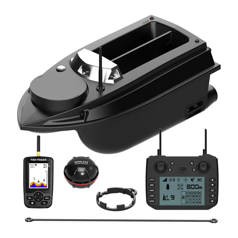 FLYTEC V030 Bait Boat with Finder + Battery - Image 4