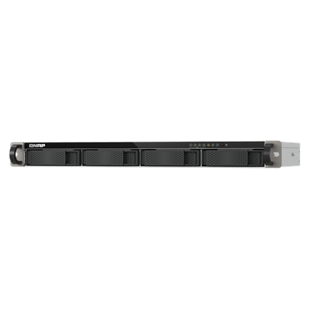 QNAP 4-bay ARM quad-core NAS 10GbE SFP+ and 2.5GbE connectivity | TS-432XEU-4G | Cortex-A57 | 16 GB | Black