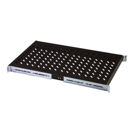 Digitus Extendible Shelf for 483 mm Cabinets | DN-19 TRAY-2-1000SW | Black