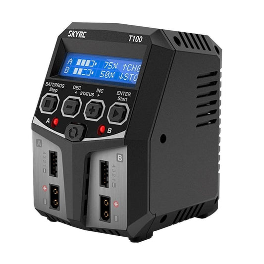 Ladegerät SkyRC T100 2 x 50W 