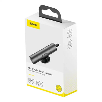 Baseus Sharp Tool Safety Hammer (Window-breaking+Safety belt cutting) Grey - Product Image 7