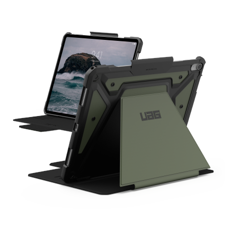UAG Metropolis SE Case with Stand and Apple Pencil Holder for iPad Air 13&quot; 2024 - Green