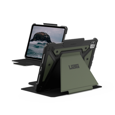UAG Metropolis SE Case with Stand and Apple Pencil Holder for iPad Pro 11&quot; 2024 - Green