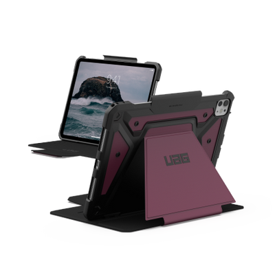 UAG Metropolis SE Case with Stand and Apple Pencil Holder for iPad Pro 11&quot; 2024 - Red