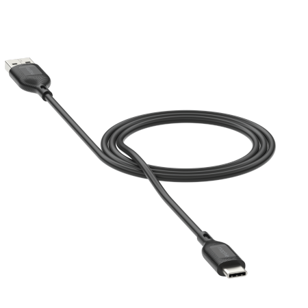 Mophie Charge Essentials USB-A - USB-C Cable 1m - Black — Zagg